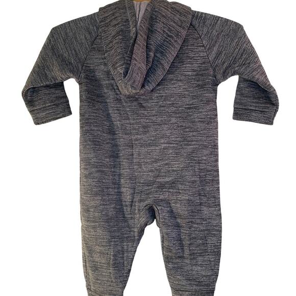 ADIDAS Boy’s One-Piece Hooded Zip Up Romper / Size: 9 Months - Picture 2 of 9